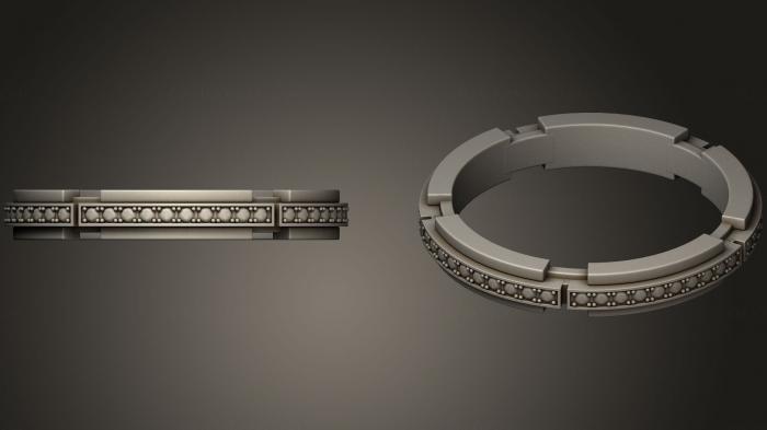 نموذج ثلاثي الأبعاد لآلة CNC خواتم مجوهرات الحلقة 116